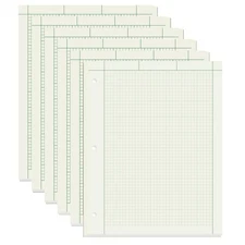 6 Pads Engineering Paper Notebook, Engineering Computation Pad, 8.5X11 Inch E...