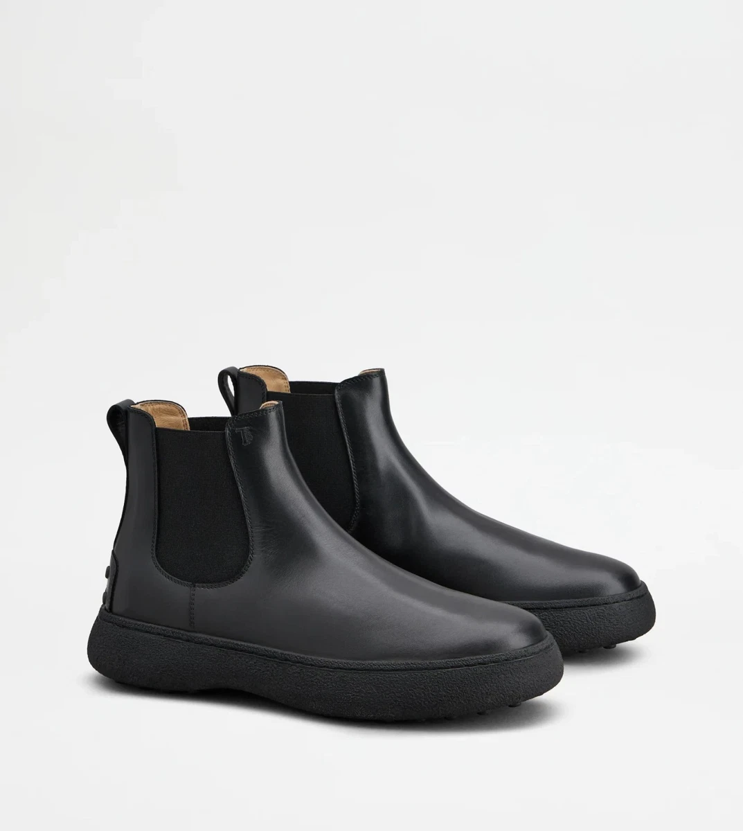 Tods Mens Low Leather Boots size 11 UK Tods Mens Chukka Boot Size 9 Water Repellent Brown Leather  main image 3
