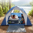 XL 4 6 Person Camping Tent Dome Waterproof Double Layer Rain Fly Backpacking