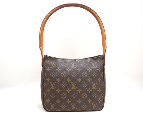 Auth Louis Vuitton Looping MM Shoulder Bag Monogram Canvas M51146 LV 53411