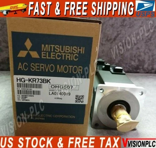 Mitsubishi HG-KR73BK Servo Motor 1PC New Fast Shipping HGKR73BK  US Free TAX