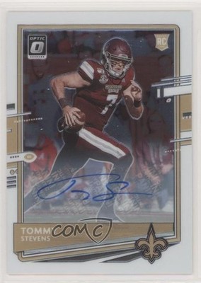 2020 Panini Donruss Optic Rookies 89/99 Tommy Stevens #149 Rookie Auto RC 0l1