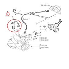 Geschwindigkeitsgeber Fiat Punto Original 7783231