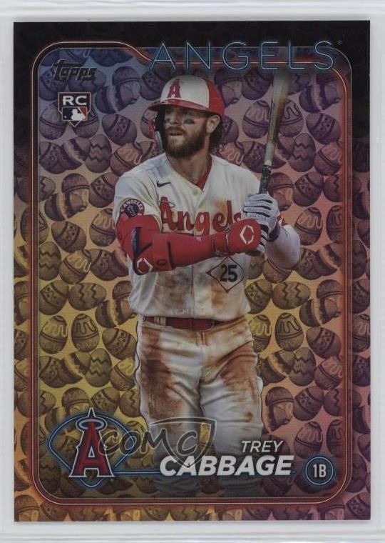 2024 Topps Series 1 Eggs Trey Cabbage #321 Rookie RC 0md