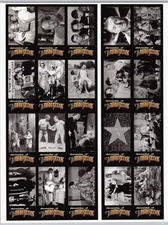 The Three Stooges Series 4. Smokum Ifugotem Mini Cards. Uncut Set Of 3- Sheets