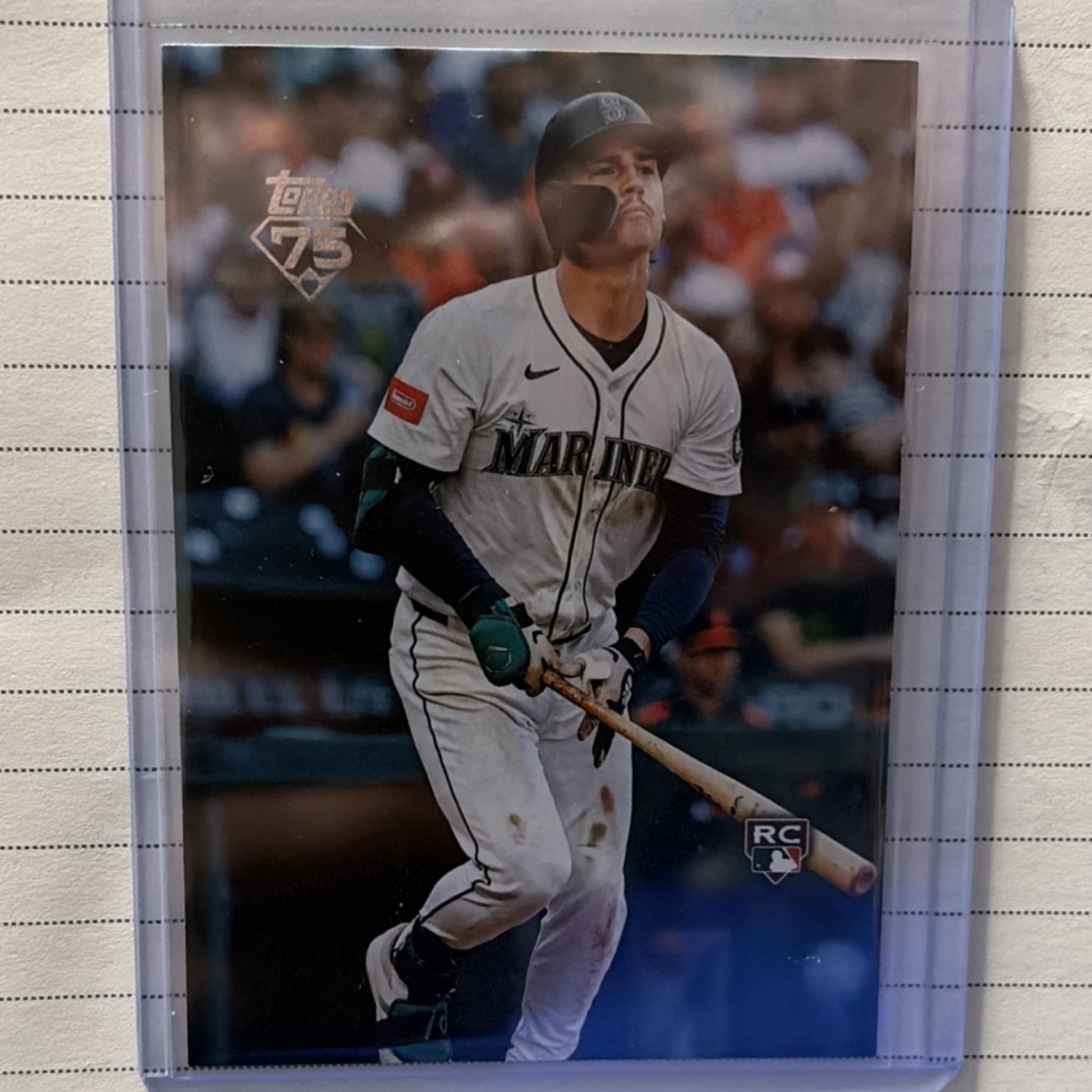 Topps 2026 Series 1 Cole Young Seattle Mariners #129 True Photo Variation RC