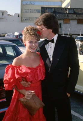 Linda Blair Gordon Thomson at the party given by US magazine mark - Old Photo 3