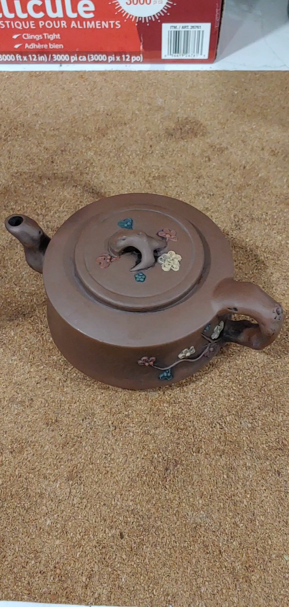 RITAO CHAN 　古錫　茶壷　茶心壷　約171g　V　R4828 英祥堂造 古錫 錫製 筒型茶入 茶心壺 茶壺 約269g /