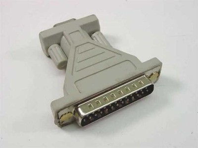 Generic Adapter Converter DB25 Male to DB9 Female DB25 to DB9