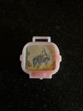 Vintage Television TV  Lenticular Flicker Dollhouse Miniature Western Cowboy