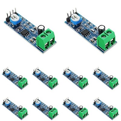 hiBCTR 10 - Piece Set of LM386 Mono Audio Amplifier Modules, 200x... 