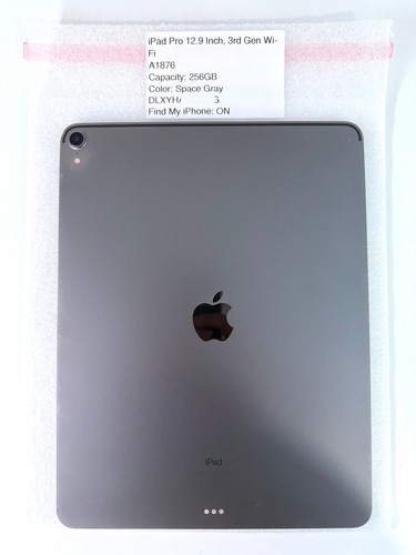 BOÎTIER CHÂSSIS COQUE ARRIÈRE POUR IPAD PRO 12.9" 3RD GEN A1876 - Foto 1 di 6