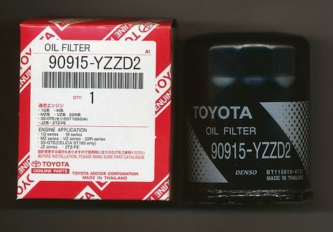 Toyota Genuine Oil Filter "90915YZZD2" - Picture 1 of 2