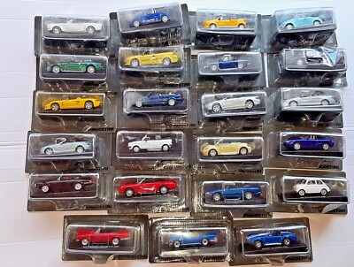 AUTOMODELLI SPIDER E CABRIO DE AGOSTINI MENU' A TENDINA