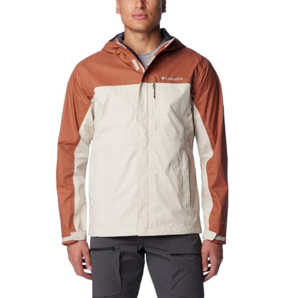 (TG. XL) Columbia Pouring Adventure II Jacket, Chaqueta de lluvia impermeable Uo