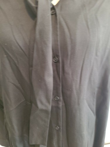 Rayon Bow Tie Long Sleeve Blouse | eBay