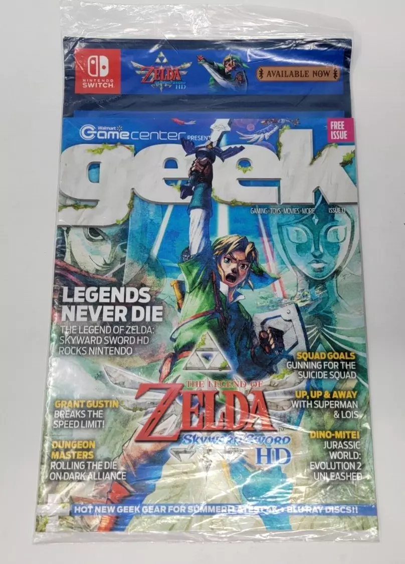 The Legend of Zelda Skyward Sword HD Geek Gamecenter Magazine