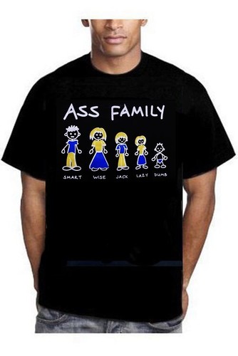 Funny Sentences and Graphics Men's T-shirt (M Size) - Picture 5 of 5