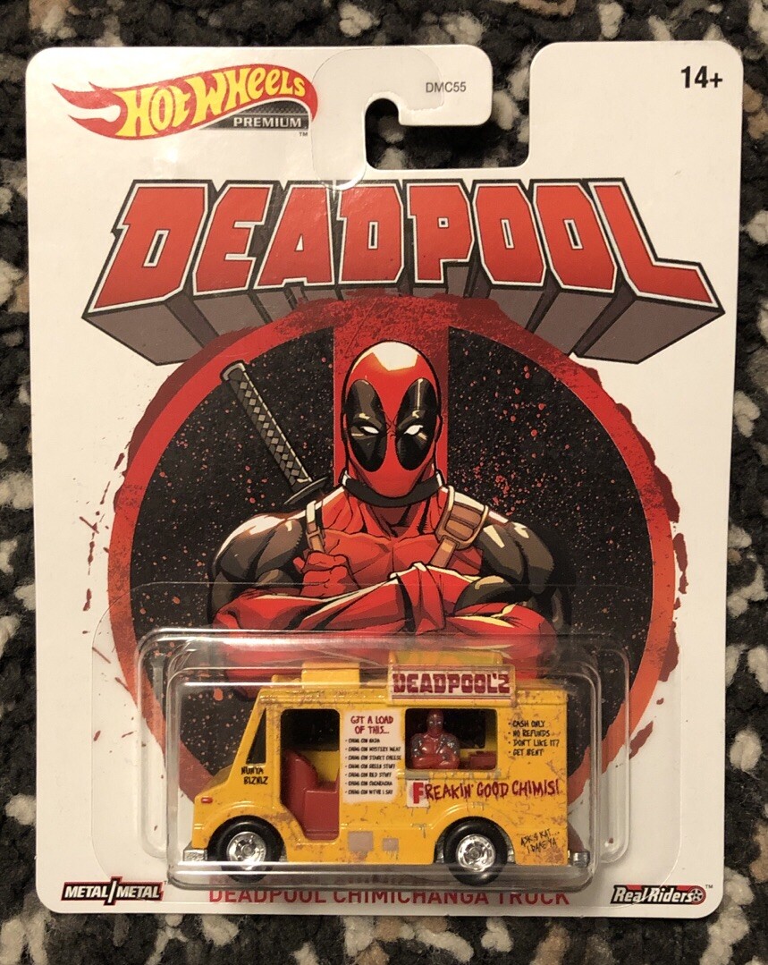 deadpool chimichanga hot wheels