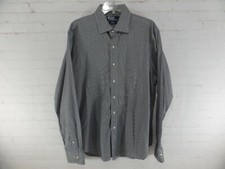 Polo Ralph Lauren Regent Custom Fit Button Up Men's Dress Shirt 17 Plaid XL