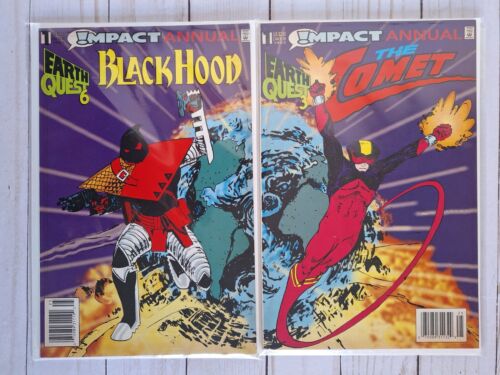 The Comet & Black Hood Annual #1 (Fine) Impact Comics - Picture 1 of 5