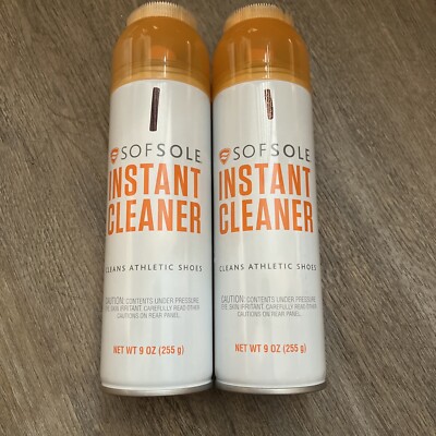 X2 Cans SofSole Instant Athletic Shoe Cleaner 9oz Each