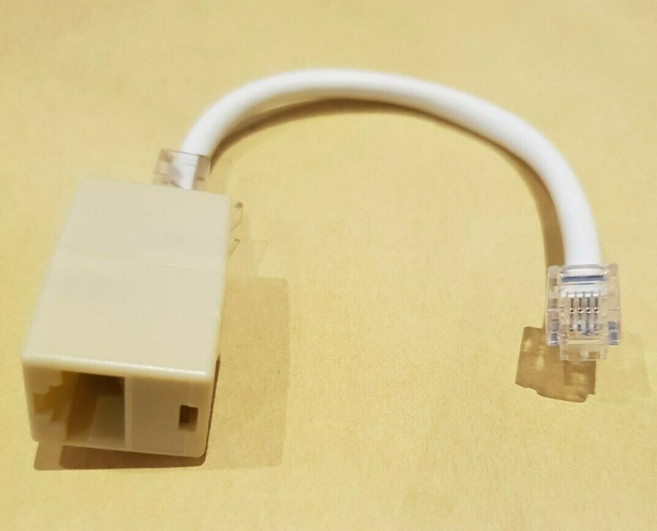 Adapter Für RJ45, RJ11 & BT Anschlüsse – Praktischer Verbinder Für Netzwerk, Telefon & Modem