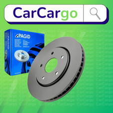 Coppia dischi freno anteriori ventilati Pagid per Dodge Journey 3.6 2012-2024 302 mm