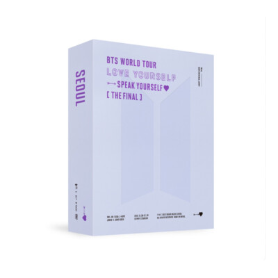 BTS WORLD TOUR LOVE YOURSELF : SPEAK YOURSELF THE FINAL DVD Disc+