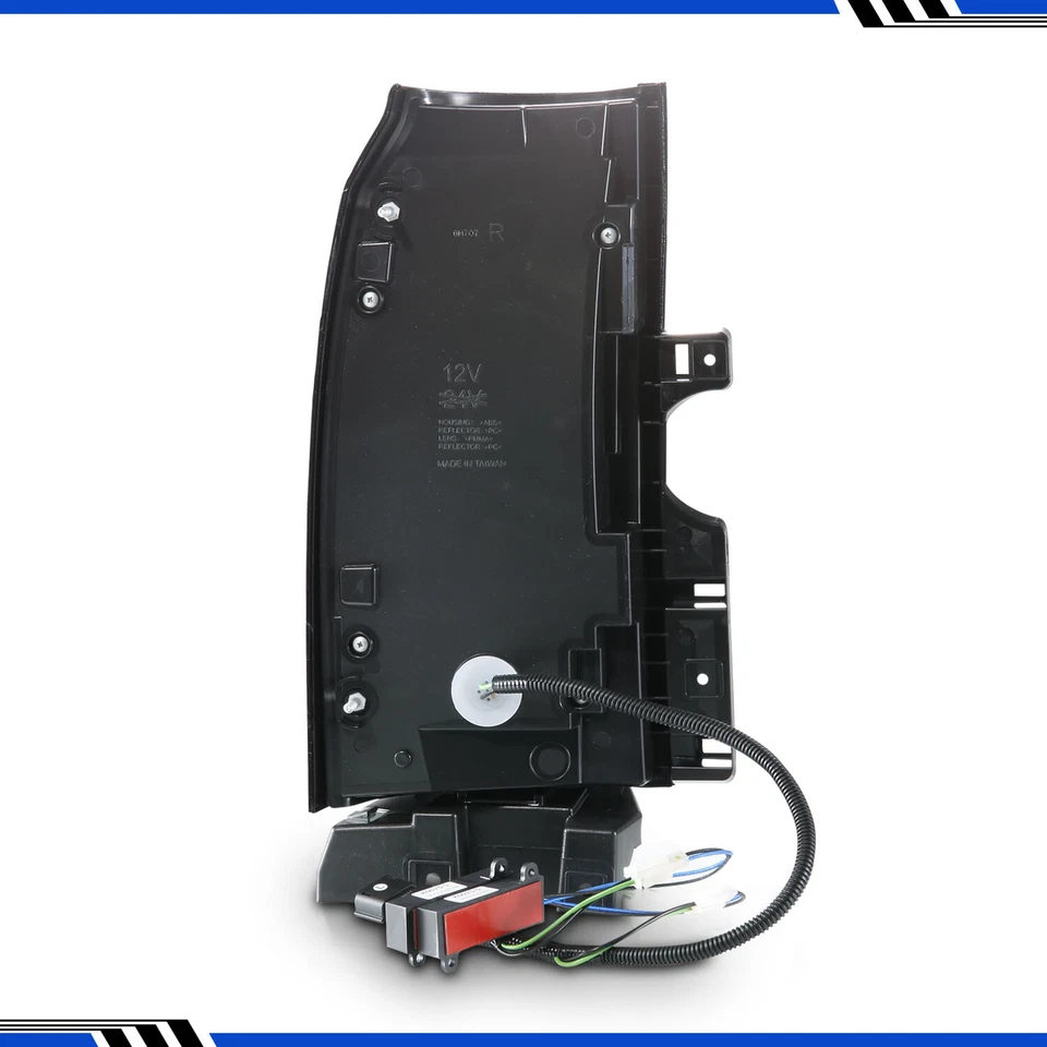 2015-20 For Chevy Suburban Tahoe SUV Full LED Chrome Tail Lights Lamp Pair — 第 2/4 张图片