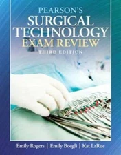 Pearson's Surgical Technology Exam Review (3rd Edition) - Paperback - GOOD