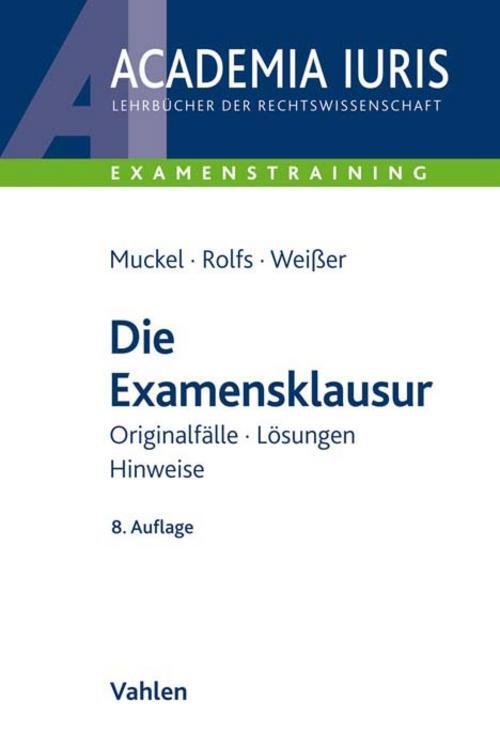 Thumbnail - Die Examensklausur Stefan Muckel