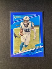 2021 Donruss Football Jeremy Chinn Blue Press Proof #221 Panthers