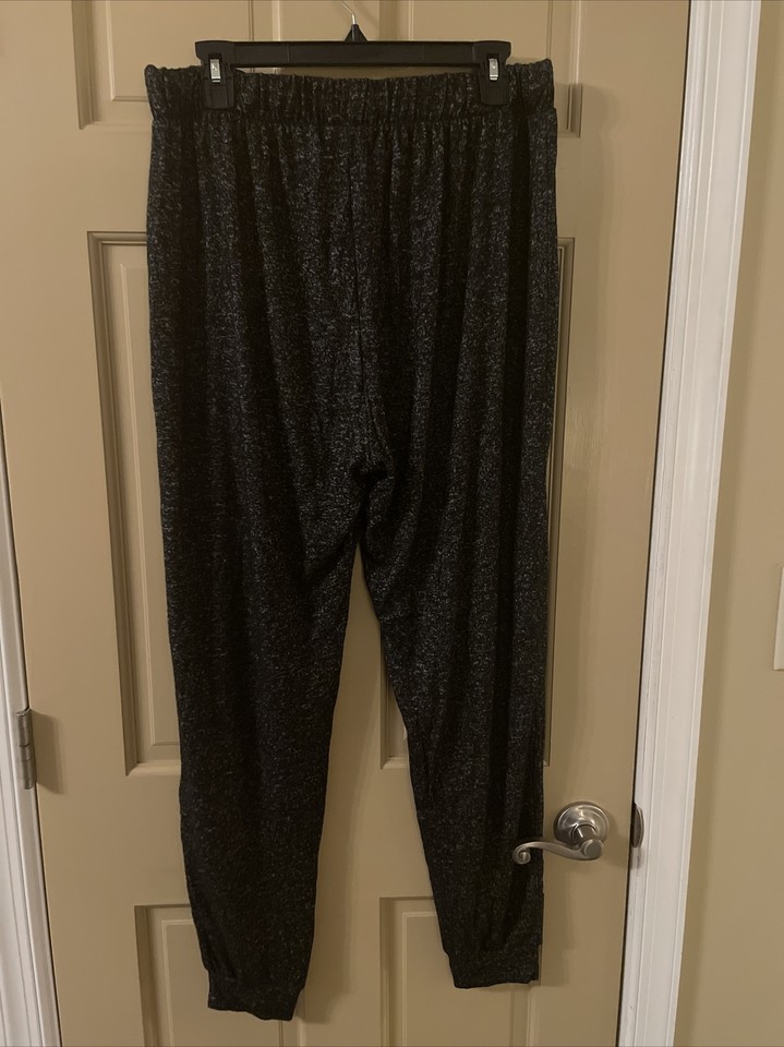 forever 21 fleece joggers dark gray size OX eBay