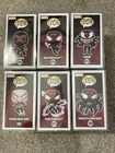 Funko Pop! Spider-Man Gamerverse Lot Of 6 Miles Peter Venom 2099 IN PROTECTORS