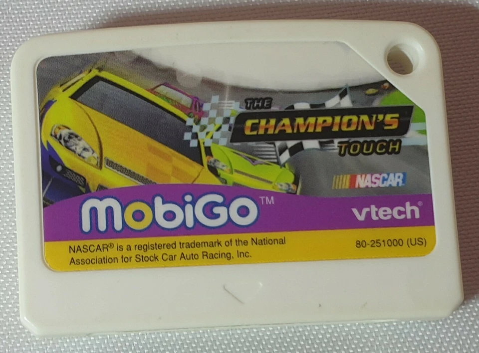 [VTECH] MOBIGO • NASCAR • THE CHAMPION'S TOUCH • Modul US • english