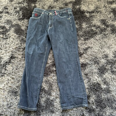 Vintage 8732 Eight Seven Three Two Denim Jeans Wide Leg 40 X 32 Good Condition