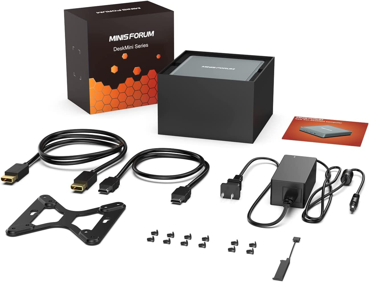 MINISFORUM Deskmini UM350 Mini PC AMD Ryzen 5 3550H DDR4 16GB RAM 