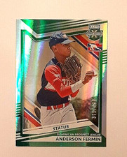 2022 Elite Extra Edition Status Green #179 Anderson Fermin Rc #373/499