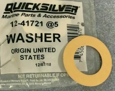 Mercury Quicksilver 12-41721 Washer OEM New Factory Boat Parts (1 Washer)