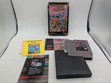 VTG LOT Wizards & Warriors Nintendo Power NES Cartridge W Sleeve PAPERS LV27