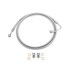 12"-14" Handlebar Extended Brake Line For Harley 08-13 Electra Glide FLHTCU ABS