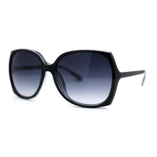 Womens Classic 90s Oversized Round Butterfly Fashion Sunglasses