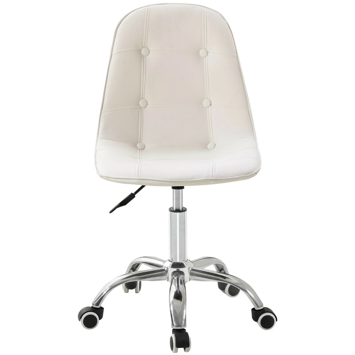 Small white outlet swivel chair