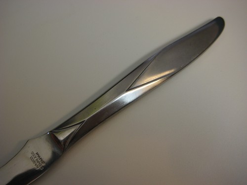 set of 6 montego flamingo nasco stainless steak knives, made in
