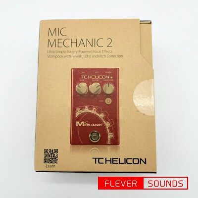 TC Helicon MIC MECHANIC 2 Vocal Compact Effects Pedal Echo/Reverb