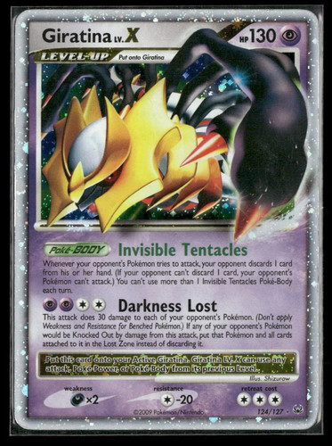Platinum Giratina LV.X #124/127