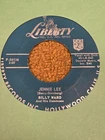 45 RPM  Billy ward LIBERTY 55136 Jennie Lee / Music Maestro VG++