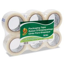 Shurtape 240054 Packing Tape 1.88" x 109 Yd Clear 6 Rolls Heavy-Duty