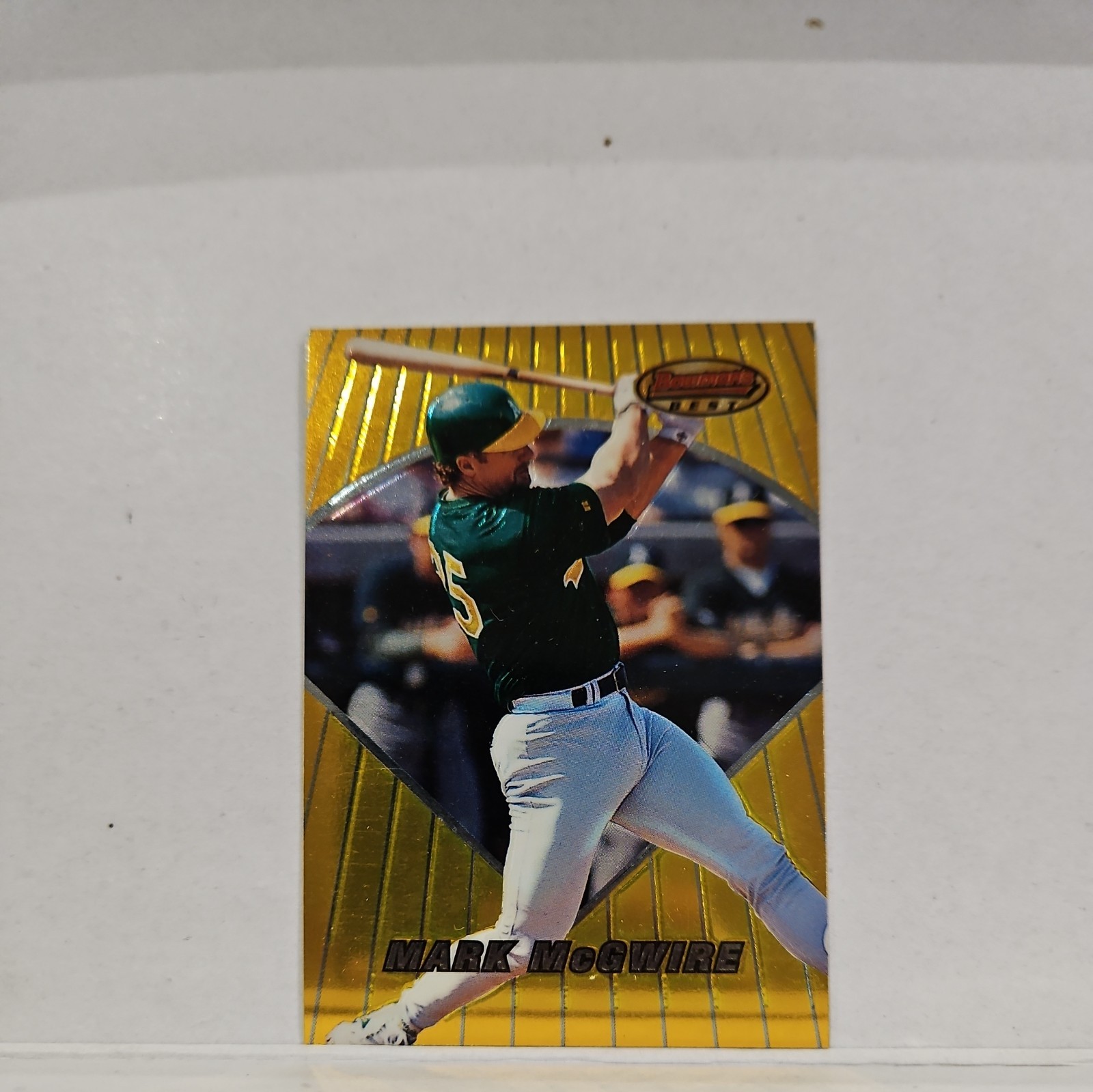 1996 Bowman's Best - Mark McGwire #75 Refractor